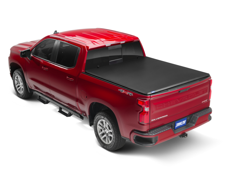 GMC Sierra 1500 Tonneau Cover - Tonno Pro - TonnoFold Soft Tri-Fold - `19-`25